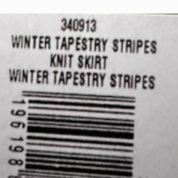 FARM Rio Stripes Winter Tapestry Knit Skirt - Picture 10 of 10